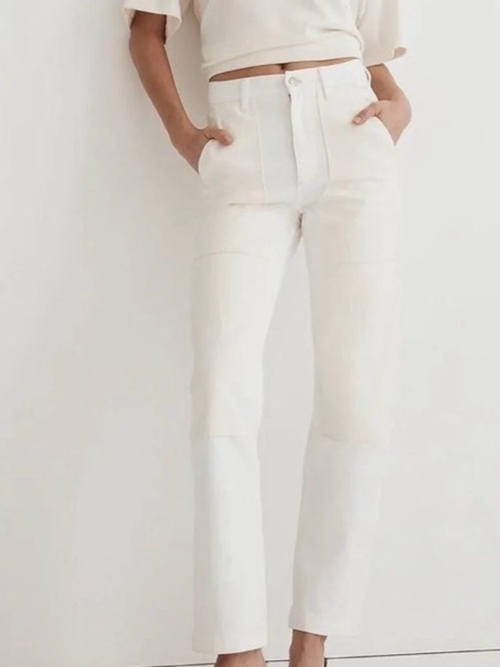 Madewell The '90s Straight Jean: Two-Tone Carpenter Edition- 27